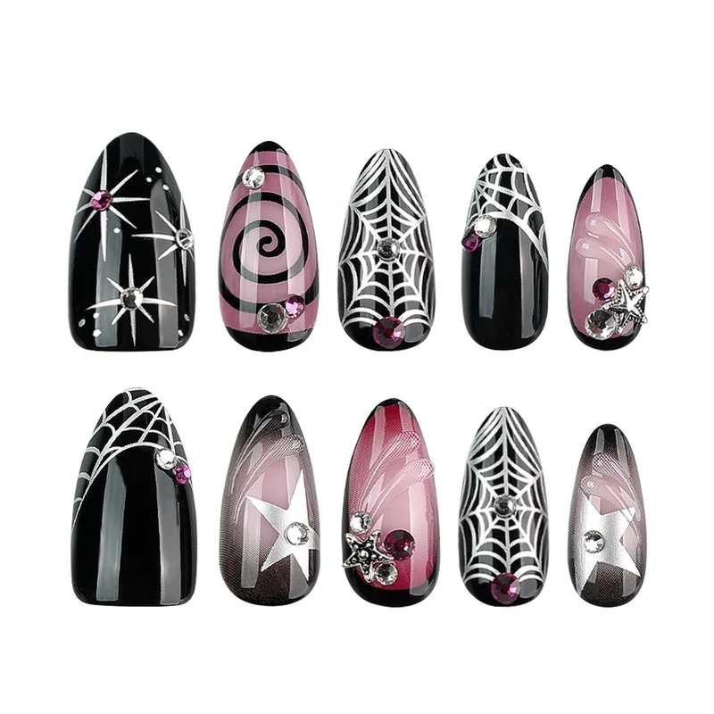 Artistic Halloween Nail Art Stornfield