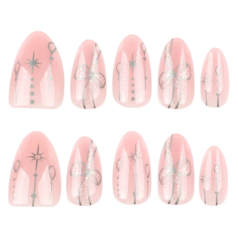 Artful glamour nail art with glossy accents Stornfield