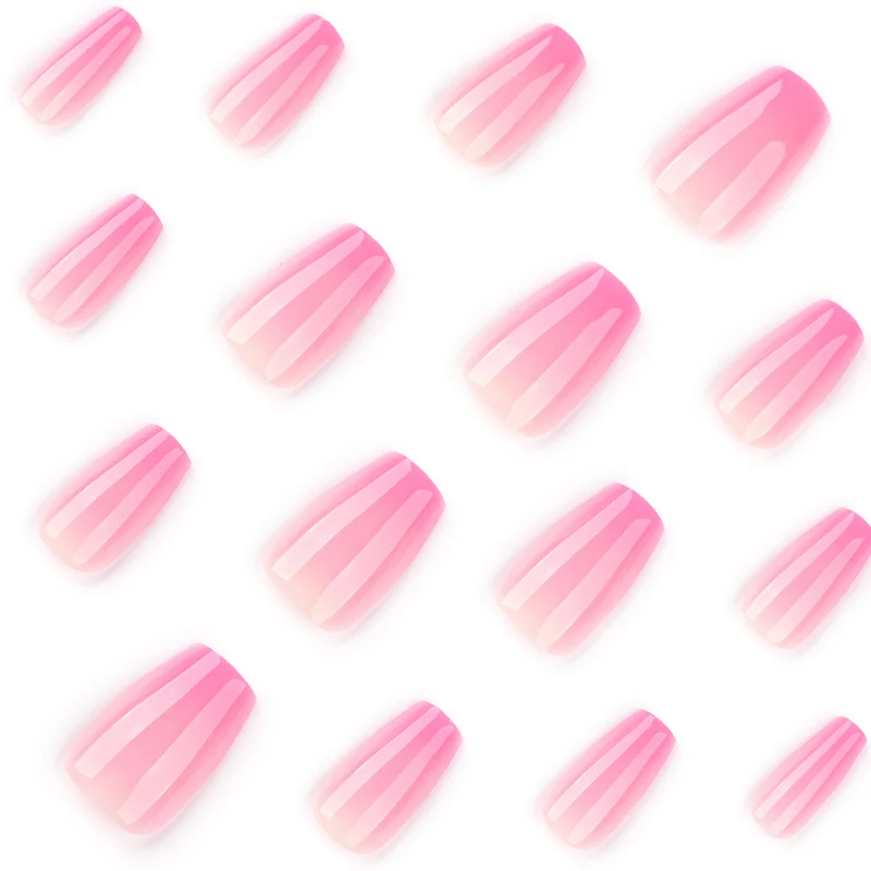 Artful Gel Nails with Delicate Ombre Effect Stornfield