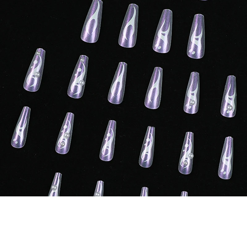 Artful Gel Nails with Holographic Accents Stornfield