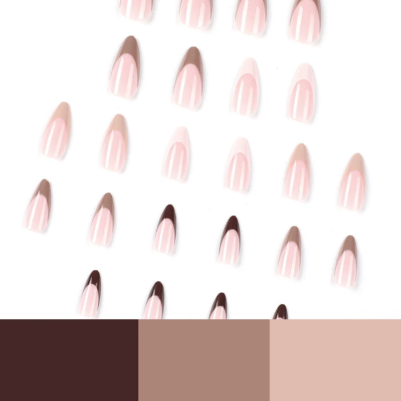 Artful gel nails with elegant gradient and fashionable accent Stornfield