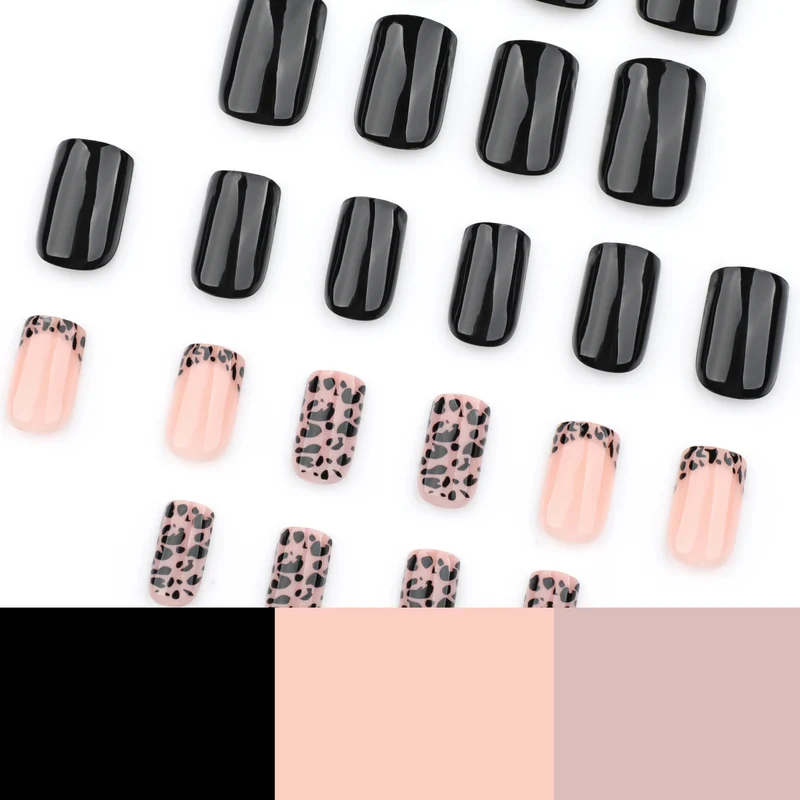 Artful Gel Nails in Leopard Design Stornfield