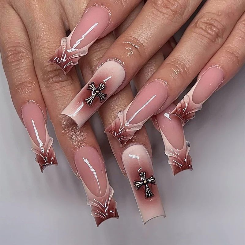 Artful Gel Nails in Glamour Style Stornfield
