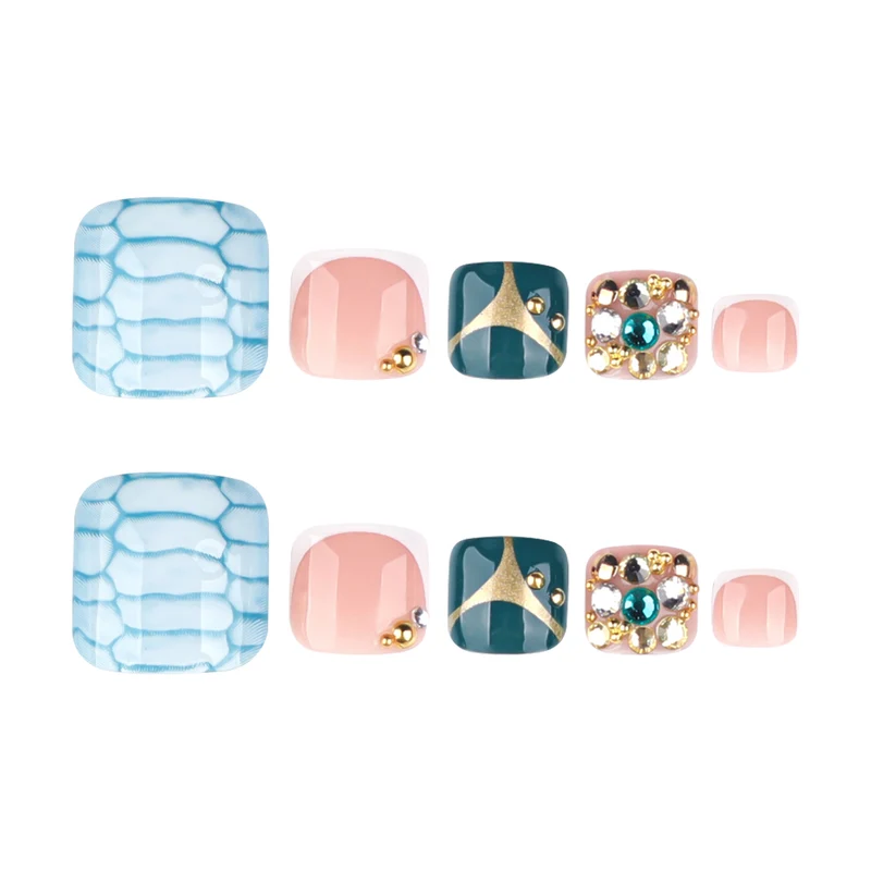 Artful toenail decoration Stornfield