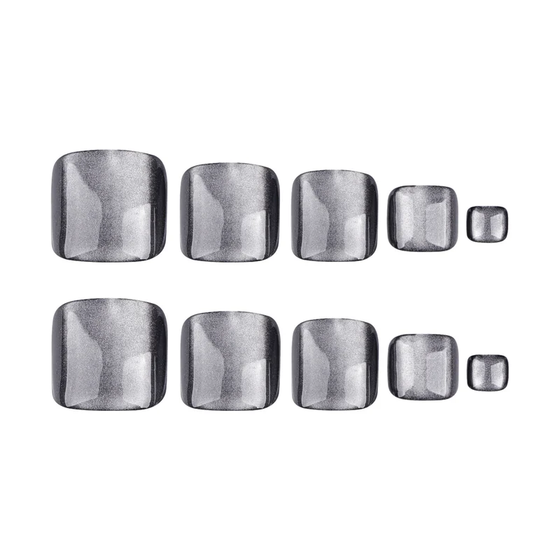 Artful toenail art with stylish ombre and shine Stornfield