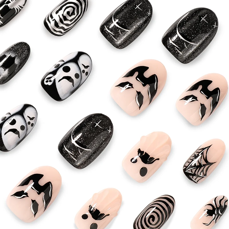 Kreative Halloween-Nagelkunst mit einzigartigen Motiven Karnz