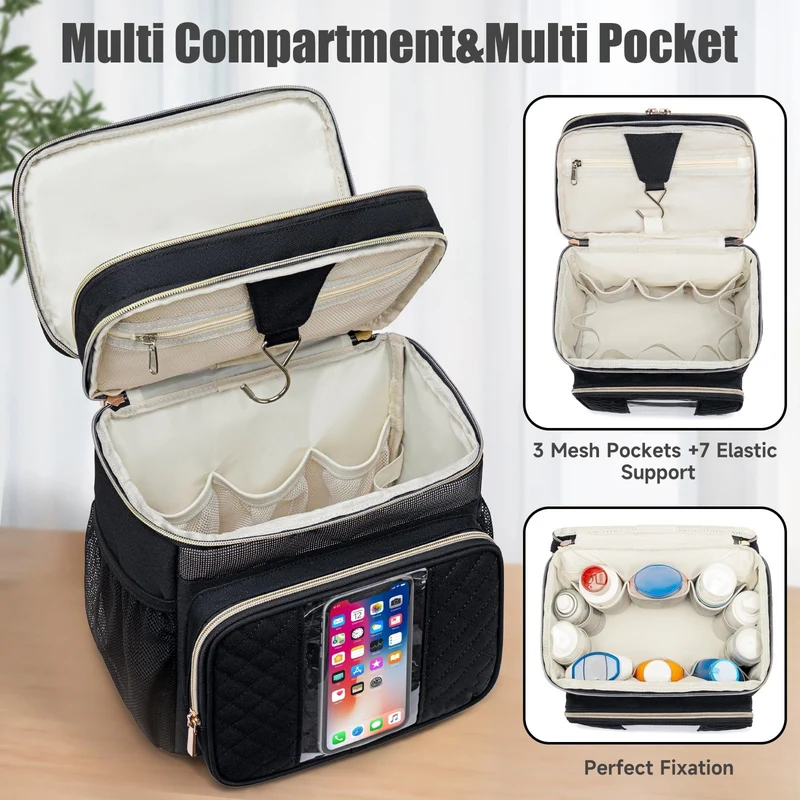 Insulated Lunch Tote with Multi-Pocket Design Stornfield
