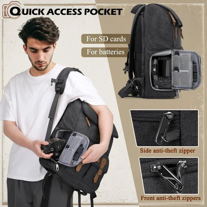 Vintage Canvas Backpack Stornfield
