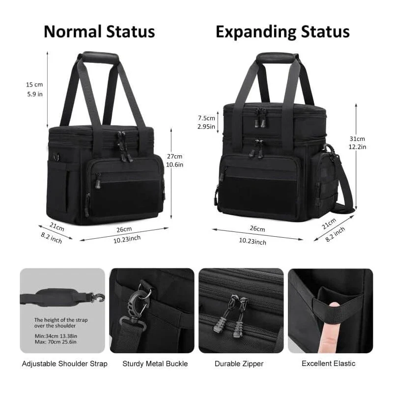 Multi-Compartment Insulated Cooler Bag Stornfield