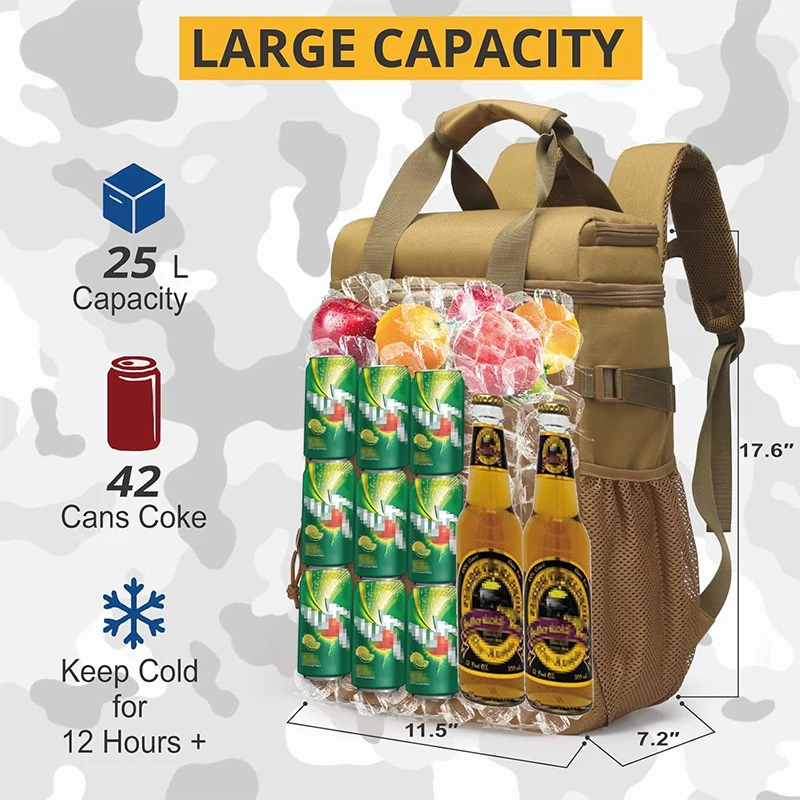 Insulated Multi-Function Cooler Backpack Stornfield