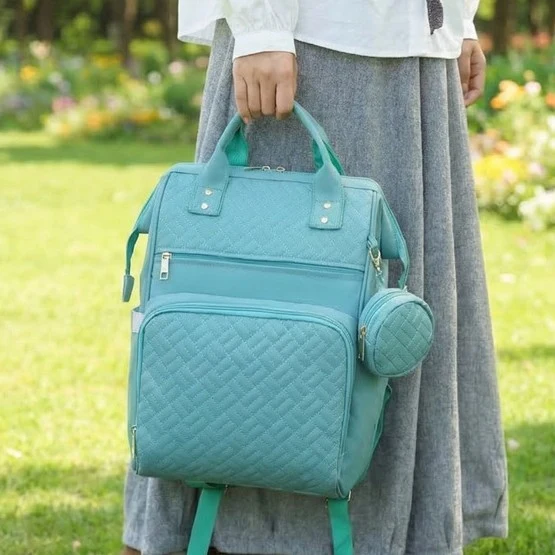 Quilted Multi-Functional Backpack Stornfield