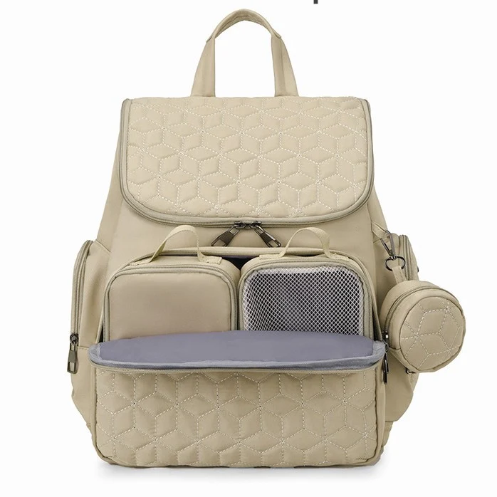 Quilted Multi-Compartment Backpack Stornfield