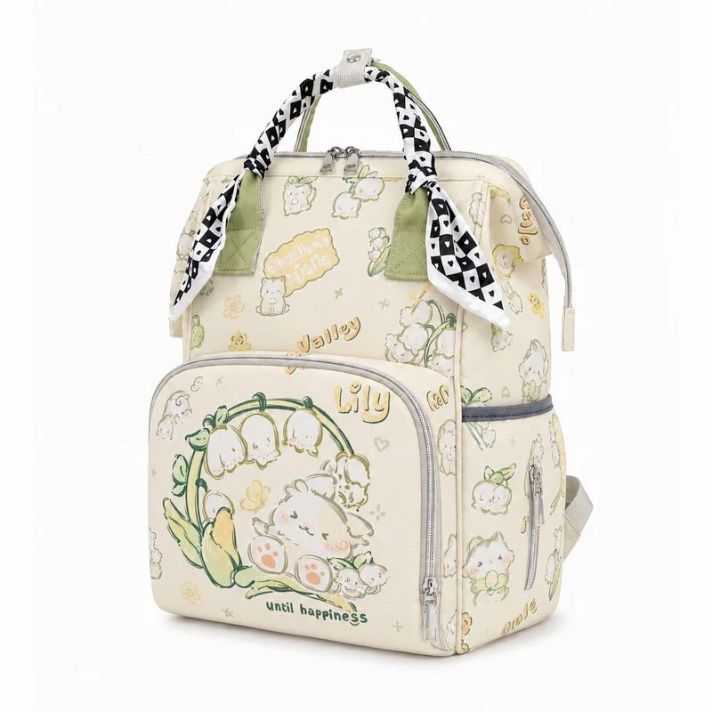 Portable Illustrated Backpack Stornfield