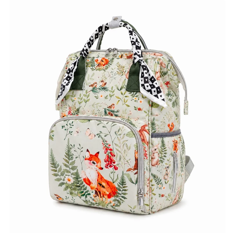 Portable Illustrated Backpack Stornfield