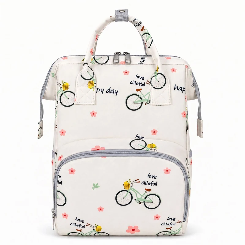 Playful Illustrated Backpack Stornfield