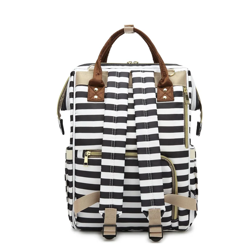 Stylish Striped Backpack Stornfield