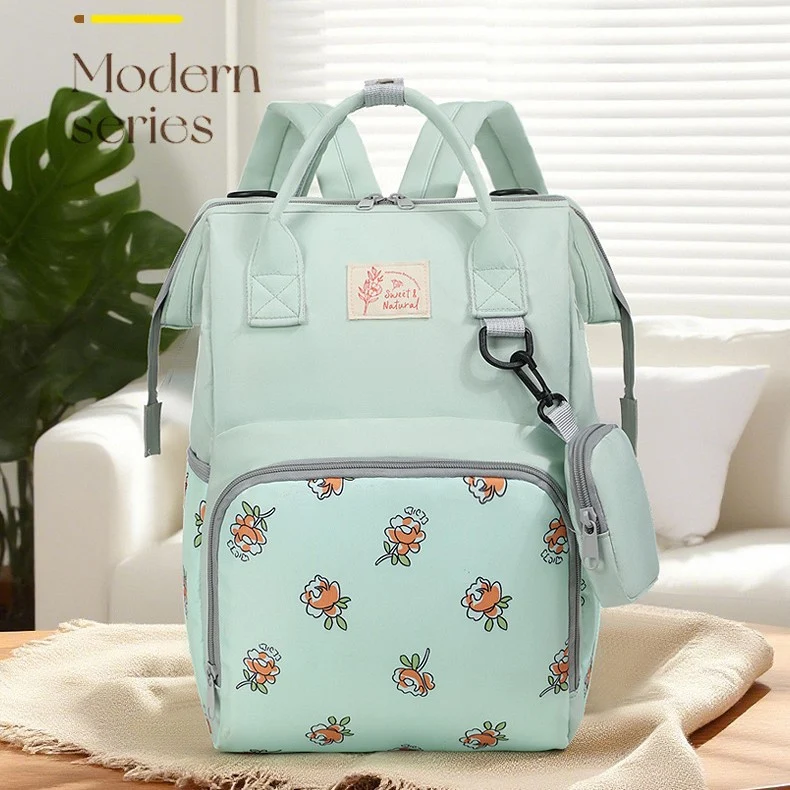 Stylish Floral Pattern Backpack Stornfield