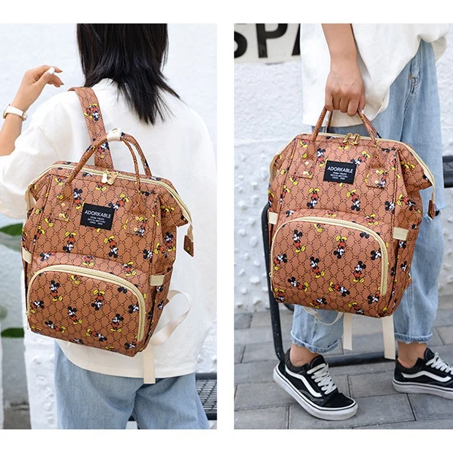Cute Character Design Diaper Backpack Stornfield