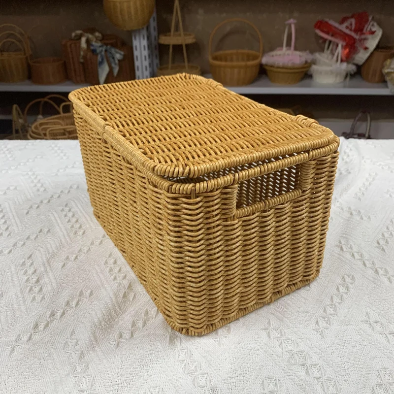 Contemporary Rectangular Woven Storage Bin Stornfield