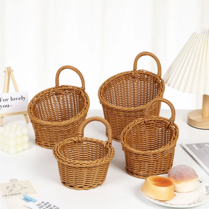 Handwoven Storage Basket with Sturdy Handle Stornfield