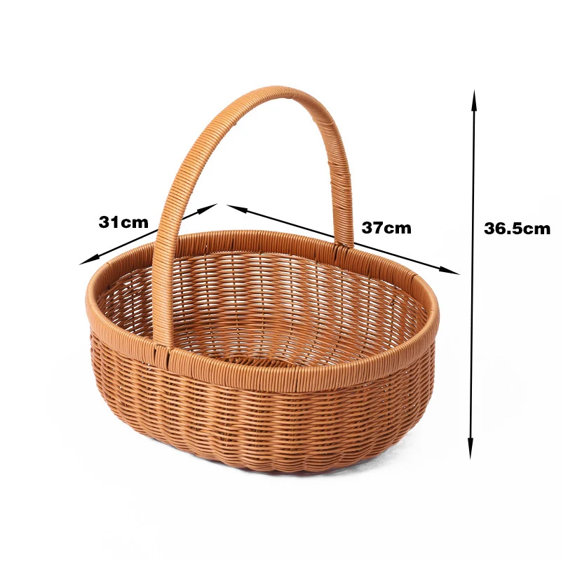 Elegant Handwoven Storage Basket Stornfield