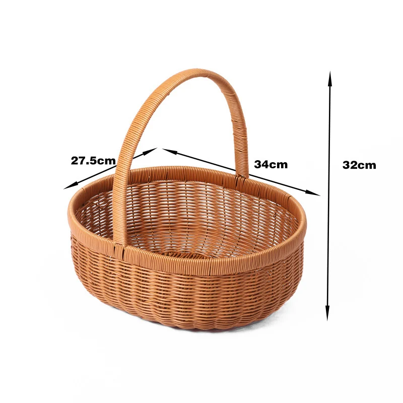 Elegant Handwoven Storage Basket Stornfield