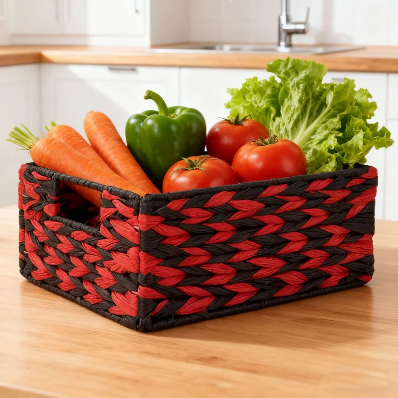Decorative Woven Storage Box Stornfield