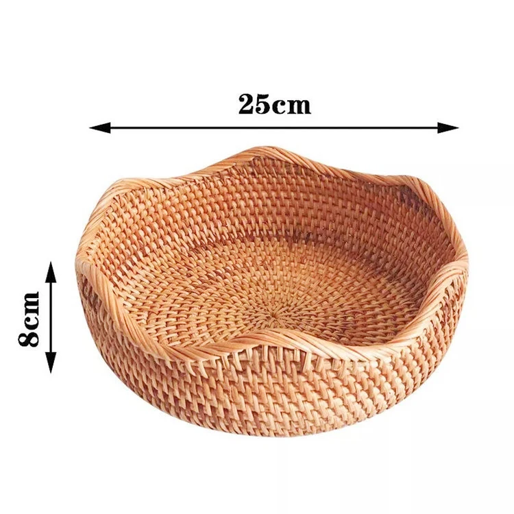 Decorative Woven Serving Bowl Stornfield