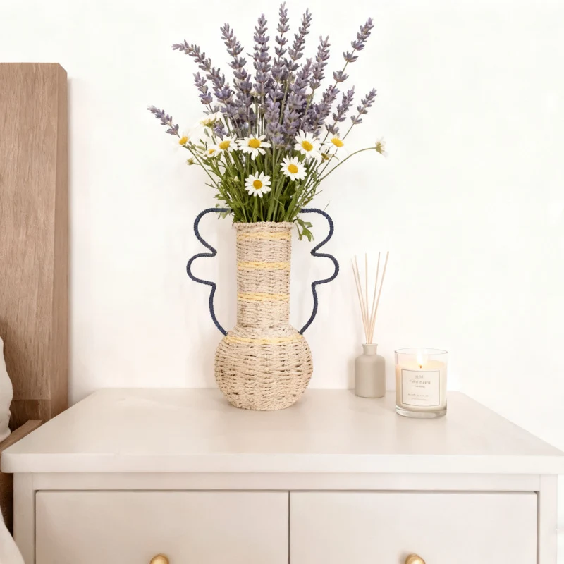 Decorative Woven Flower Vase Stornfield