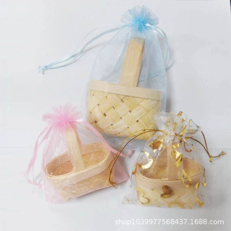 Decorative Mini Woven Gift Basket Stornfield