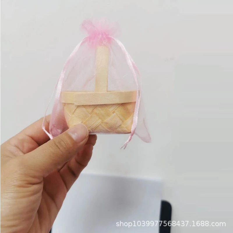 Decorative Mini Woven Gift Basket Stornfield