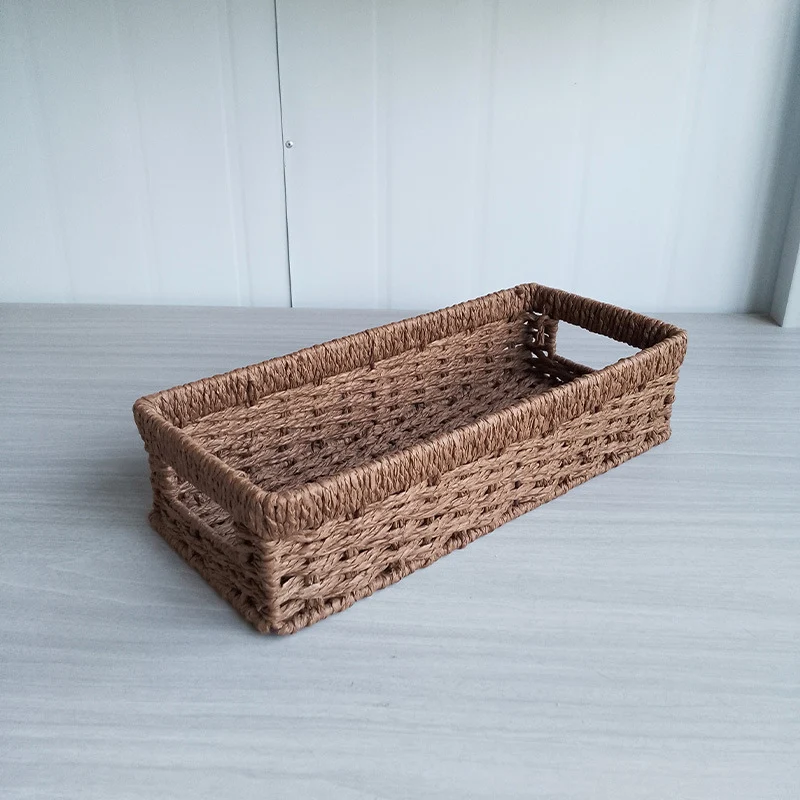 Versatile Handwoven Storage Trays Stornfield