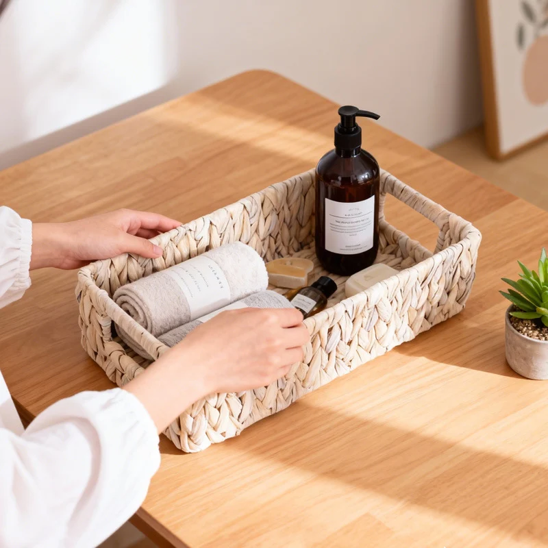 Multi-Purpose Woven Storage Basket Stornfield