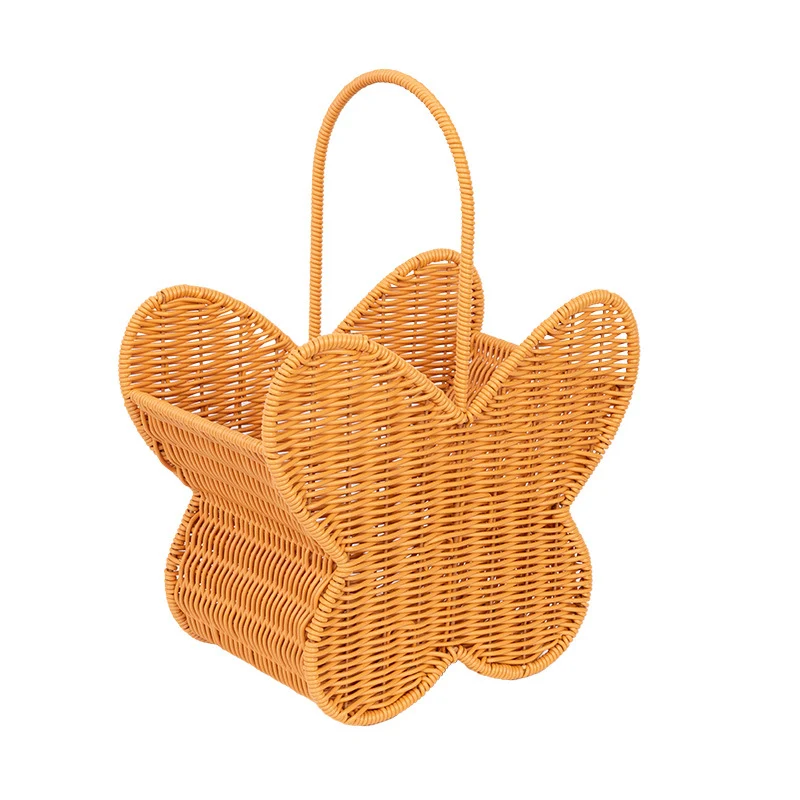 Butterfly-Shaped Woven Storage Basket Stornfield