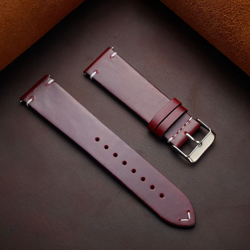 Vintage Uhrenarmband aus Rindsleder