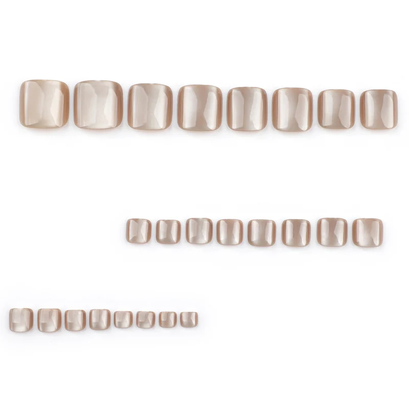 Artful toenail design with glossy accents Stornfield