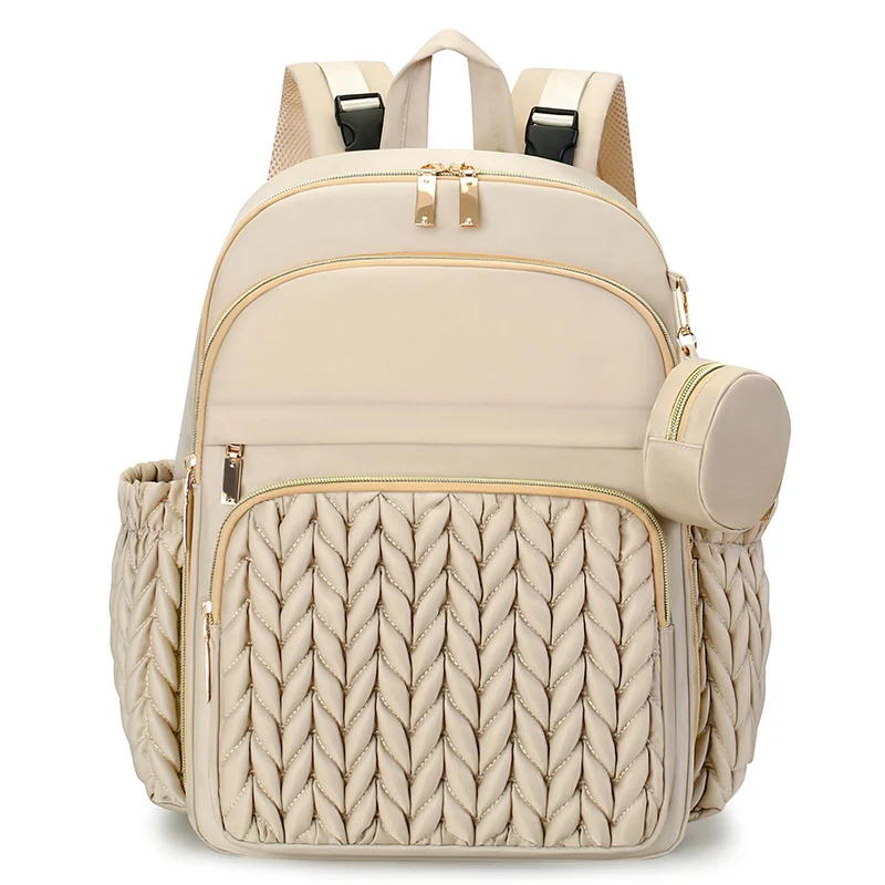 Chic Mehrfachfach-Rucksack mit stilvollem geflochtenem Design Karnz