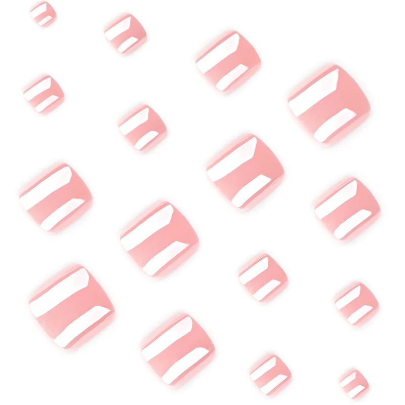 Artful toenail design in high-gloss look Stornfield
