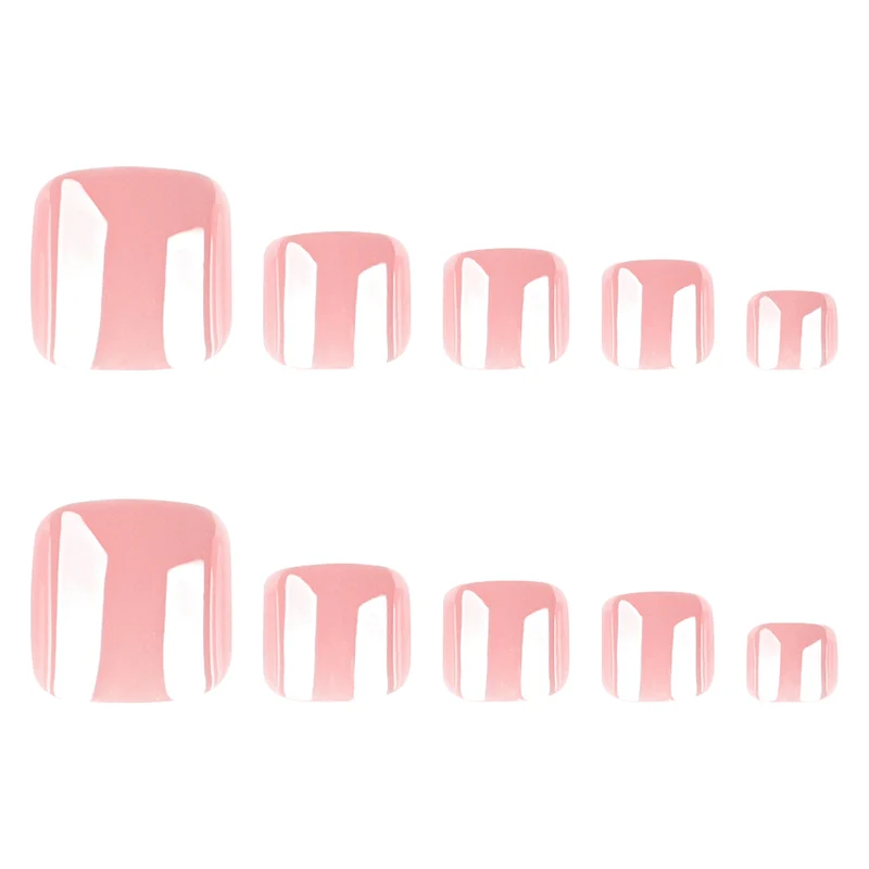 Artful toenail design in high-gloss look Stornfield