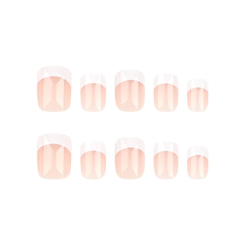 Artful French-Tip Nails Stornfield