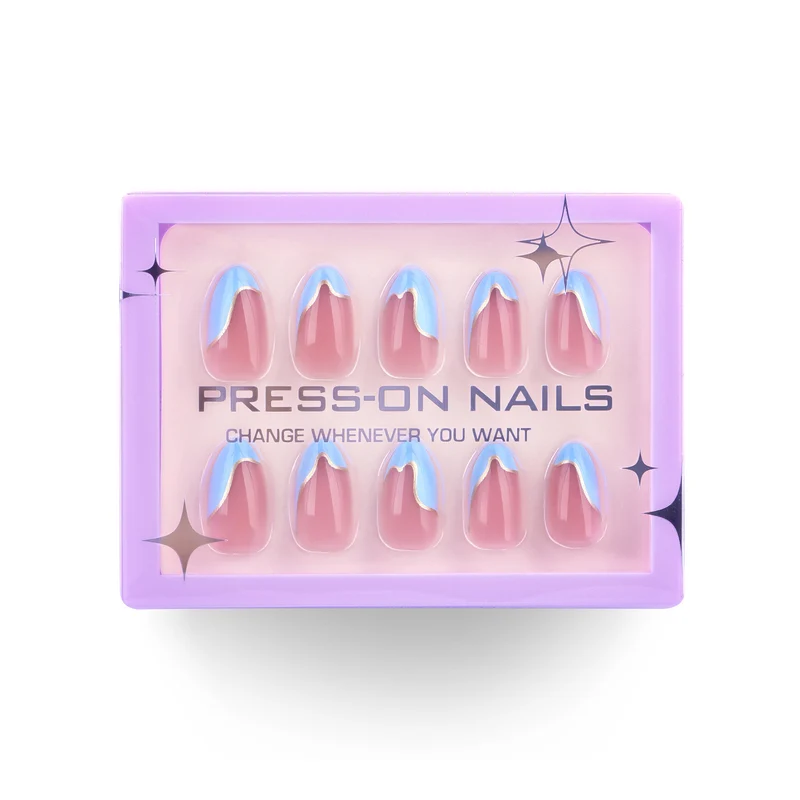 Artistic printed nails in modern design Stornfield