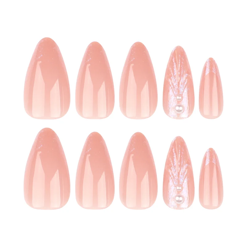 Artificial nail art with curved design Stornfield