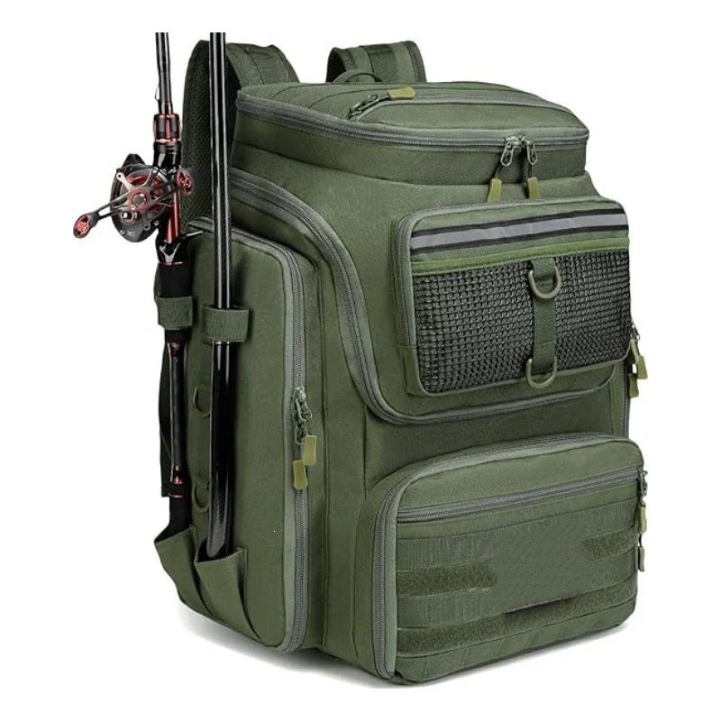 Multi-Funktionale Angelausrüstung Rucksack Karnz