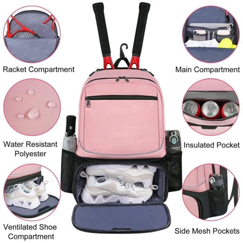 Multi-Fach Sport-Rucksack mit Schuhaufbewahrung Karnz