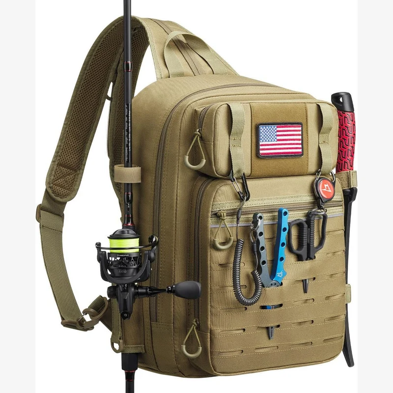 Taktischer Angel-Rucksack Karnz
