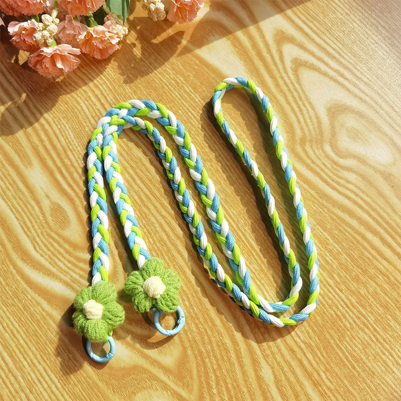 Gewebtes florales Muster Utility Lanyard Karnz