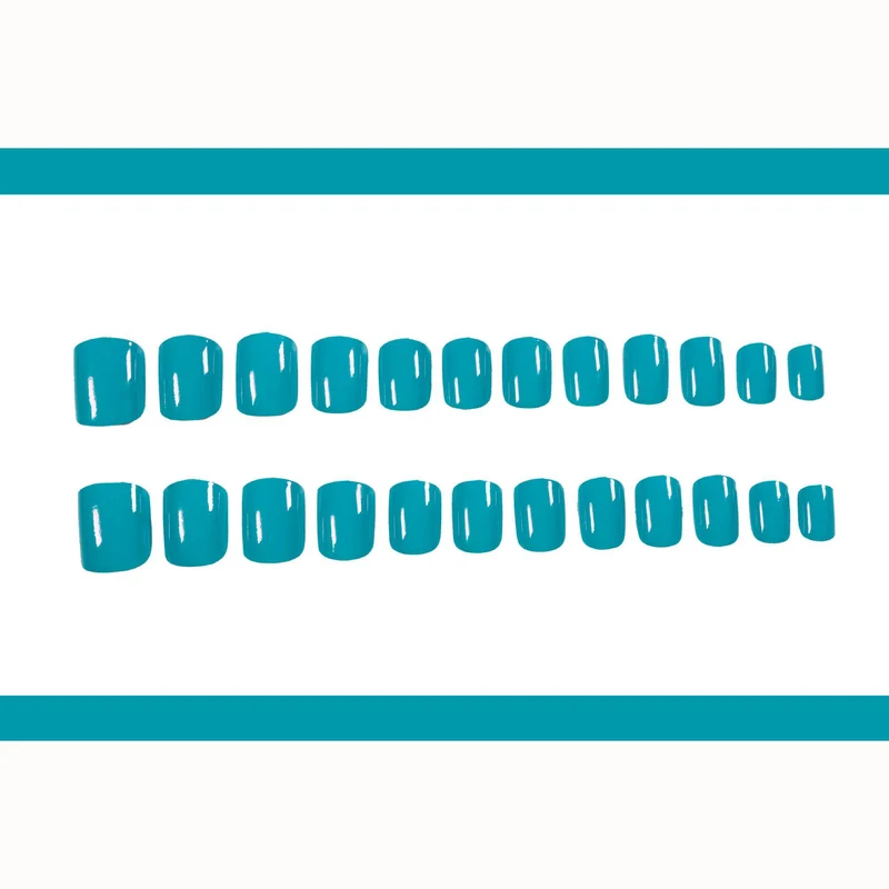 Artificial nail extensions with modern design Stornfield
