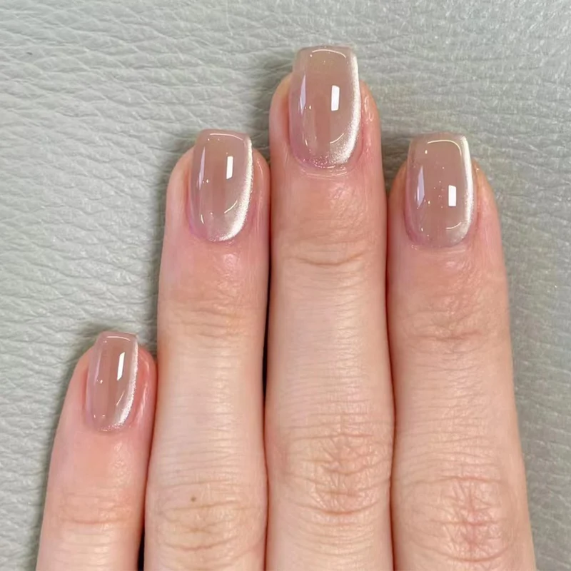Artificial nail extensions with glossy finish Stornfield