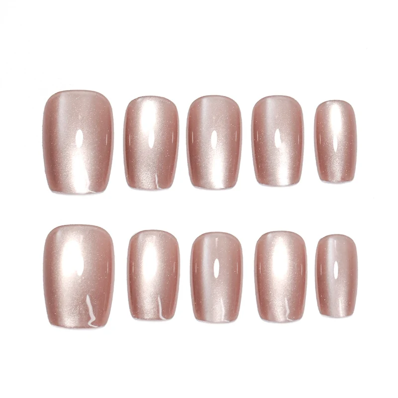 Artificial nail extensions with glossy finish Stornfield