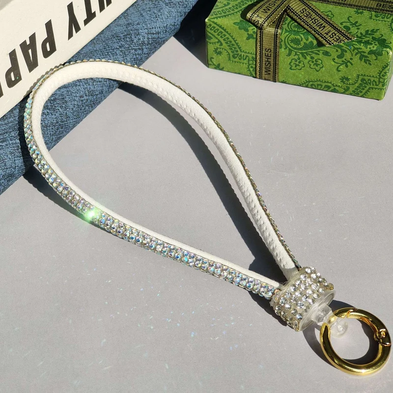 Glitzernder Strass-Handy-Lanyard Karnz